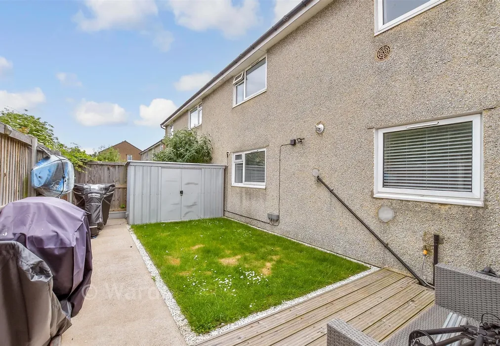 Rear Garden - Mentmore Road, Ramsgate, Kent - Wards of Kent