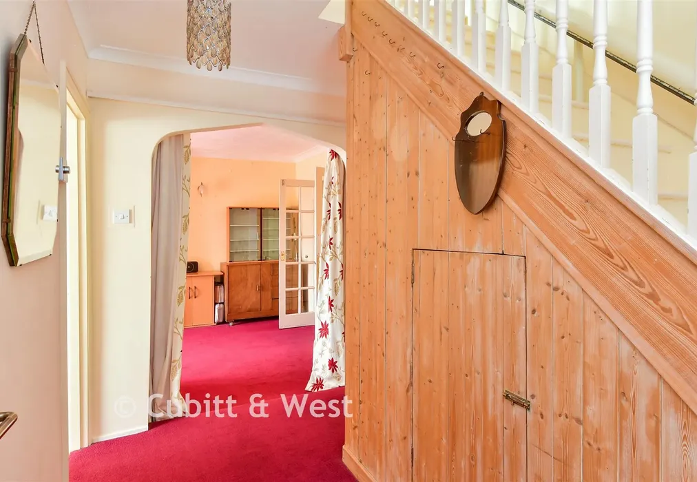 Hallway - Tennyson Avenue, Rustington, West Sussex - Wards of Kent