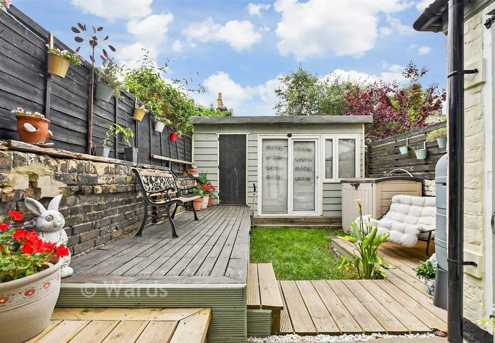 Rear Garden - Clifton Road, Margate, Kent - Wards of Kent