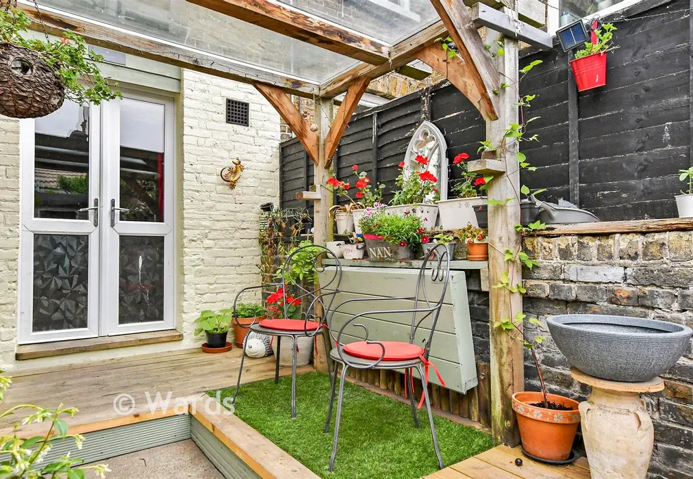 Rear Garden - Clifton Road, Margate, Kent - Wards of Kent