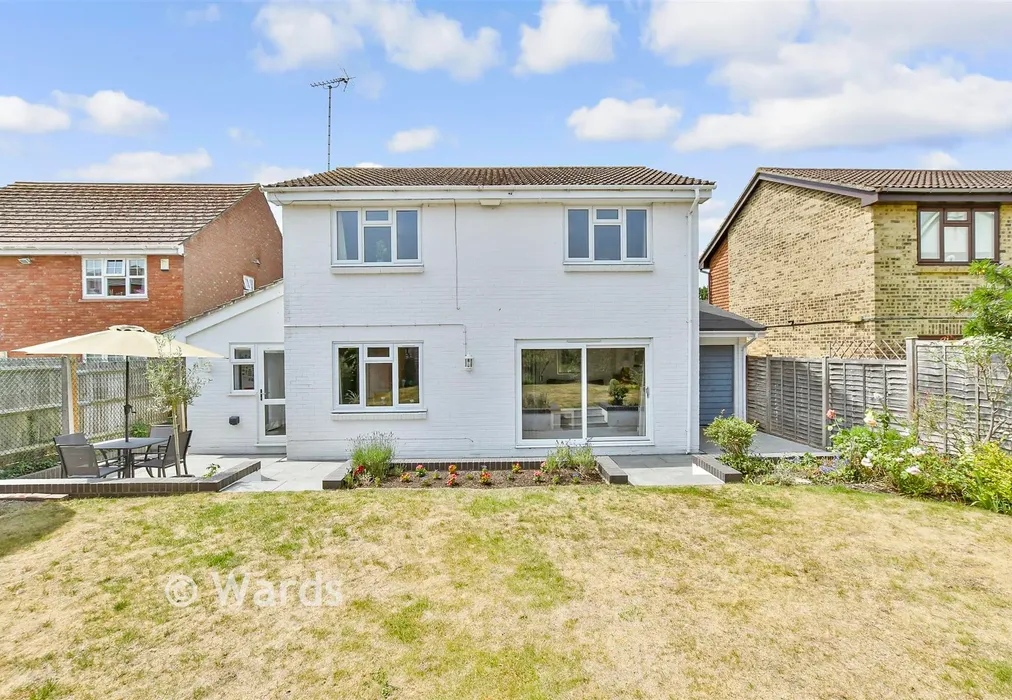 Rear Elevation - Phoenix Drive, Wateringbury, Maidstone, Kent - Wards of Kent