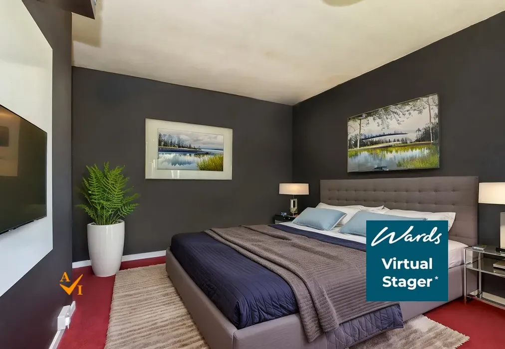 Bedroom 2 (Modern style) - Wye Road, Tonbridge, Kent - Wards of Kent