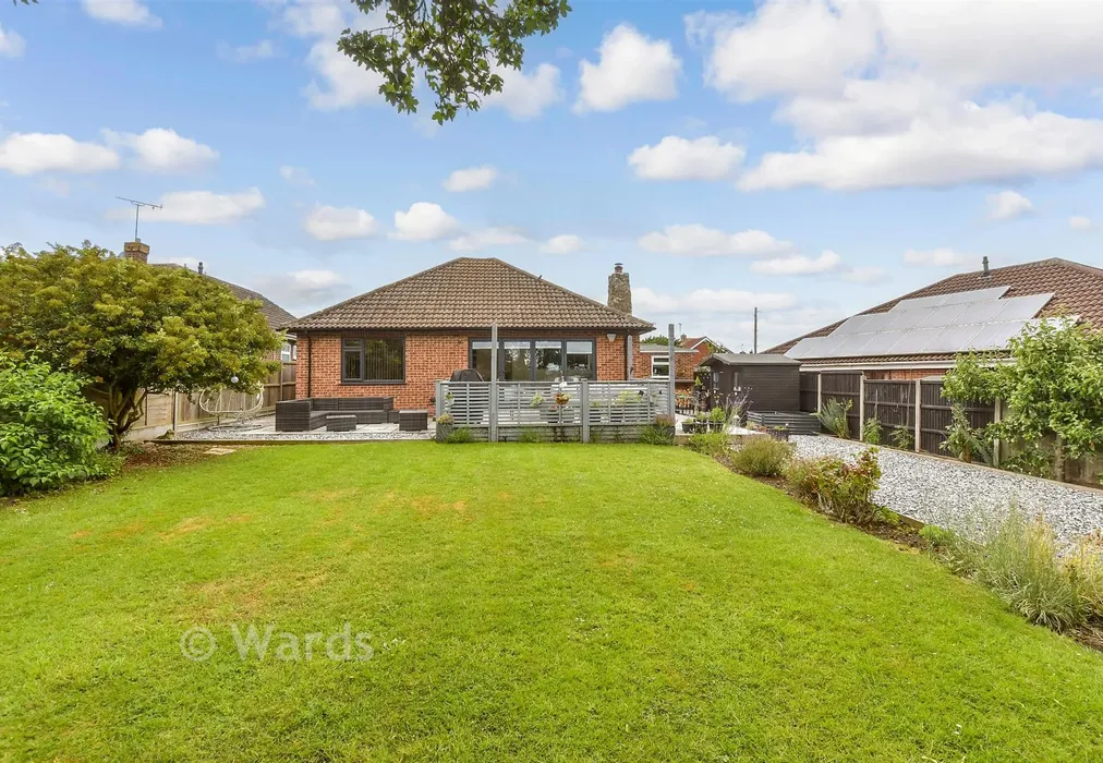 Rear Garden - Richmond Road, Whitstable, Kent - Wards of Kent