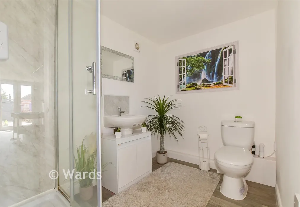 Outbuilding Shower Room - Willow Tree Close, Herne Bay, Kent - Wards of Kent
