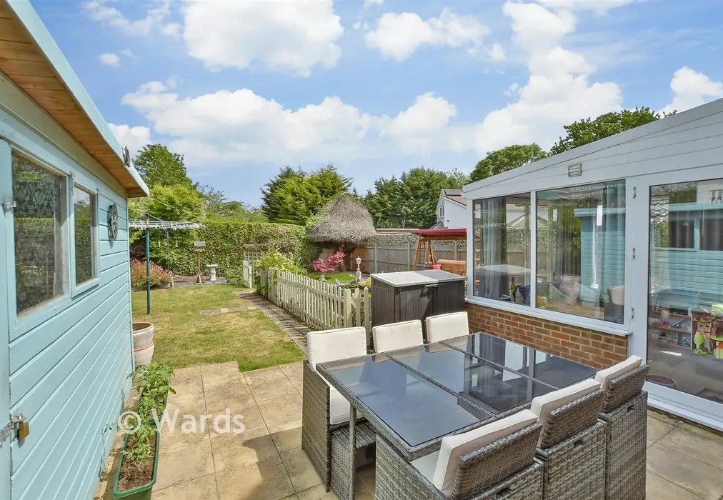 Rear Garden - Sutton Road, Maidstone, Kent - Wards of Kent