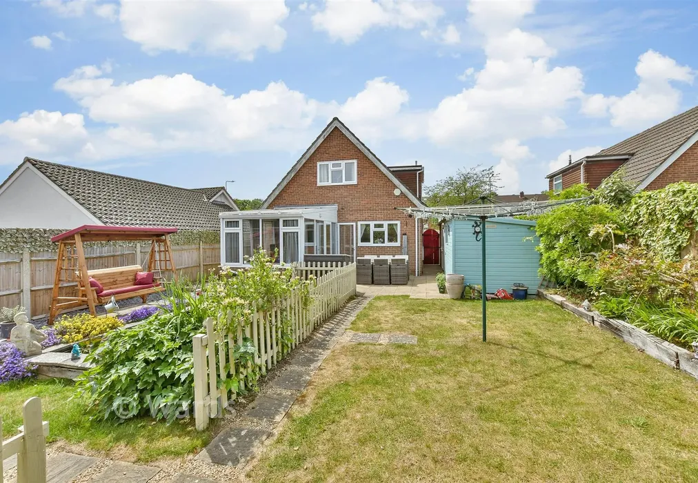 Rear Garden - Sutton Road, Maidstone, Kent - Wards of Kent