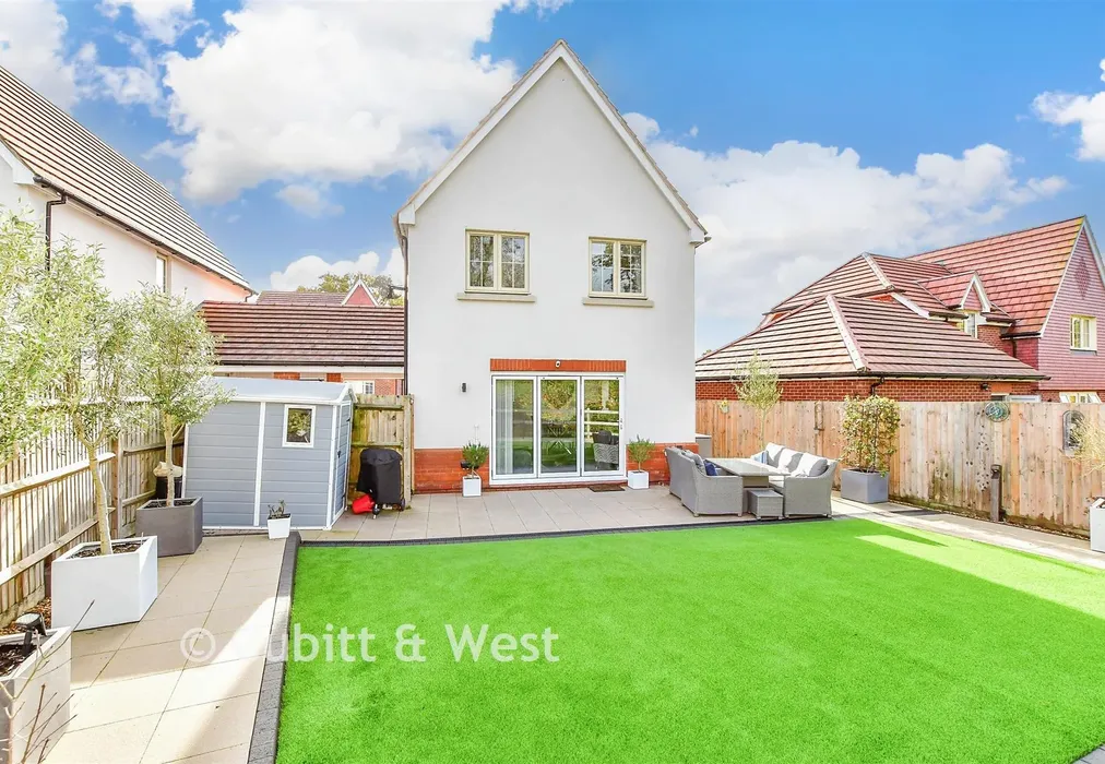 Rear Elevation - Hazel Close, Walberton, Arundel, West Sussex - Wards of Kent