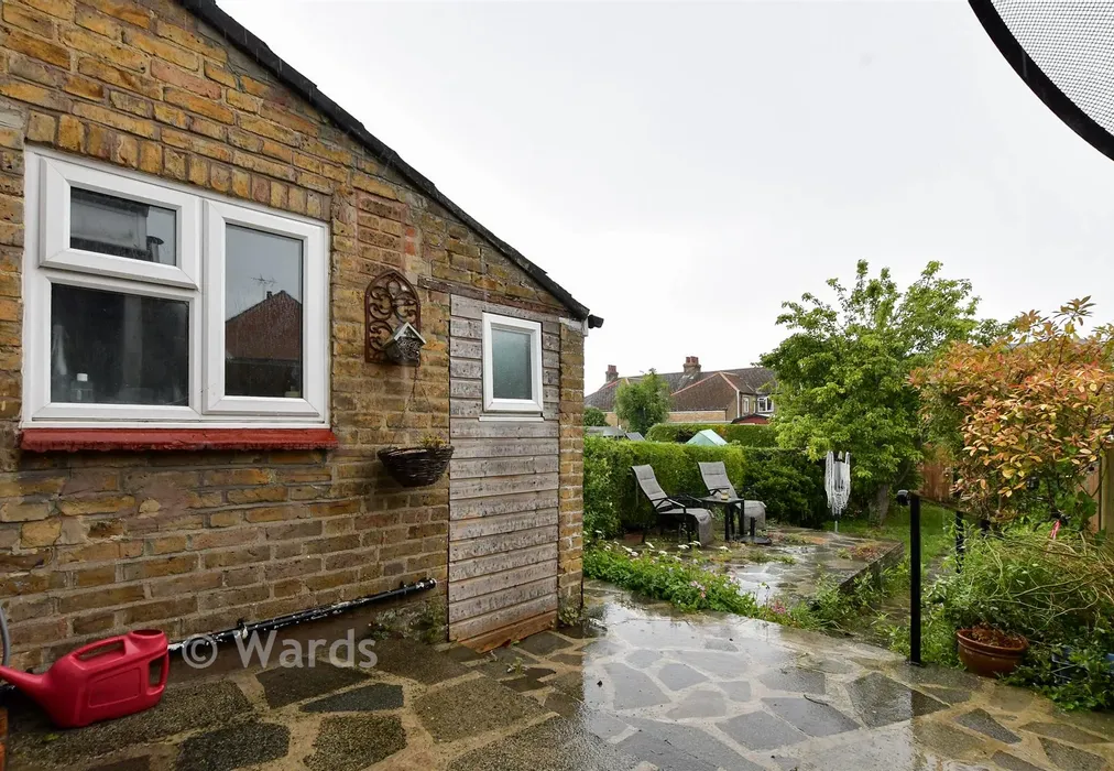 Rear Garden - Victoria Road, Broadstairs, Kent - Wards of Kent