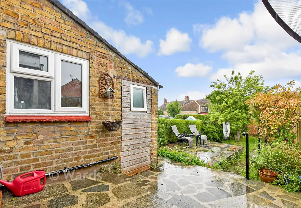 Rear Garden - Victoria Road, Broadstairs, Kent - Wards of Kent