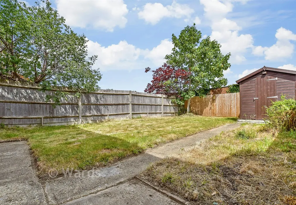 Rear Garden - Bathurst Road, Staplehurst, Kent, Kent - Wards of Kent