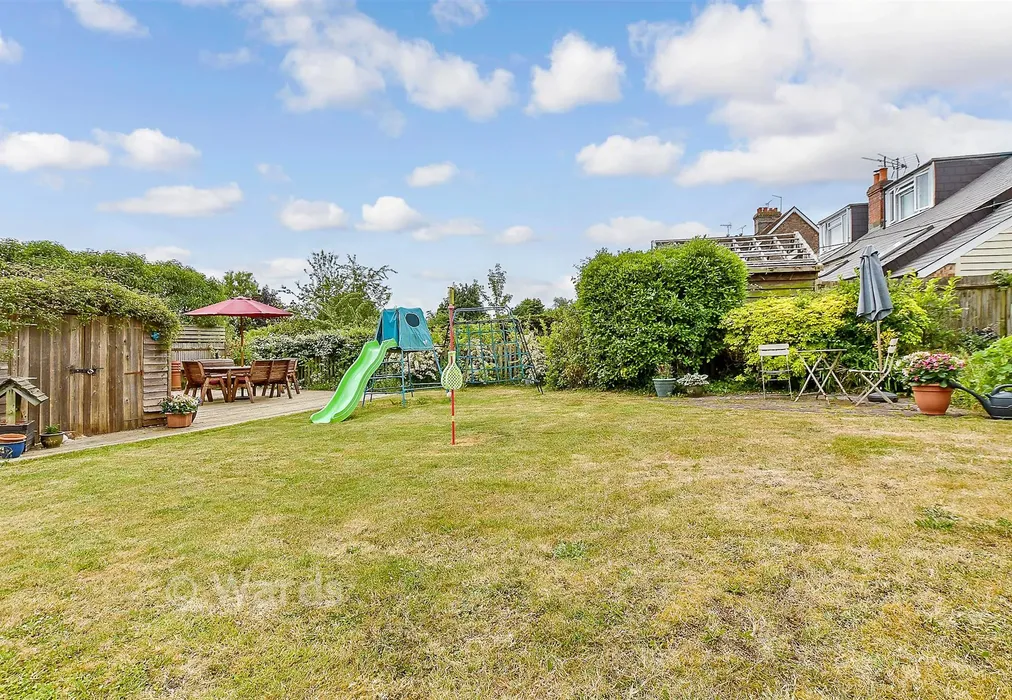 Rear Garden - Hartley Road, Cranbrook, Kent - Wards of Kent