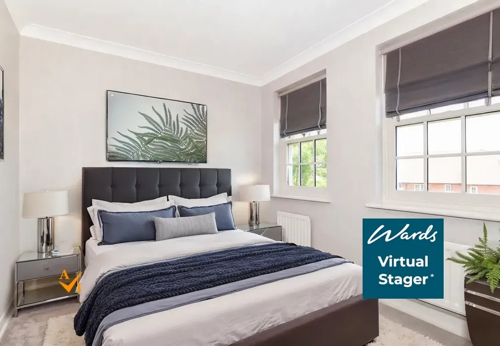 Bedroom 1 (Modern style) - Tower View, Kings Hill, Kent - Wards of Kent