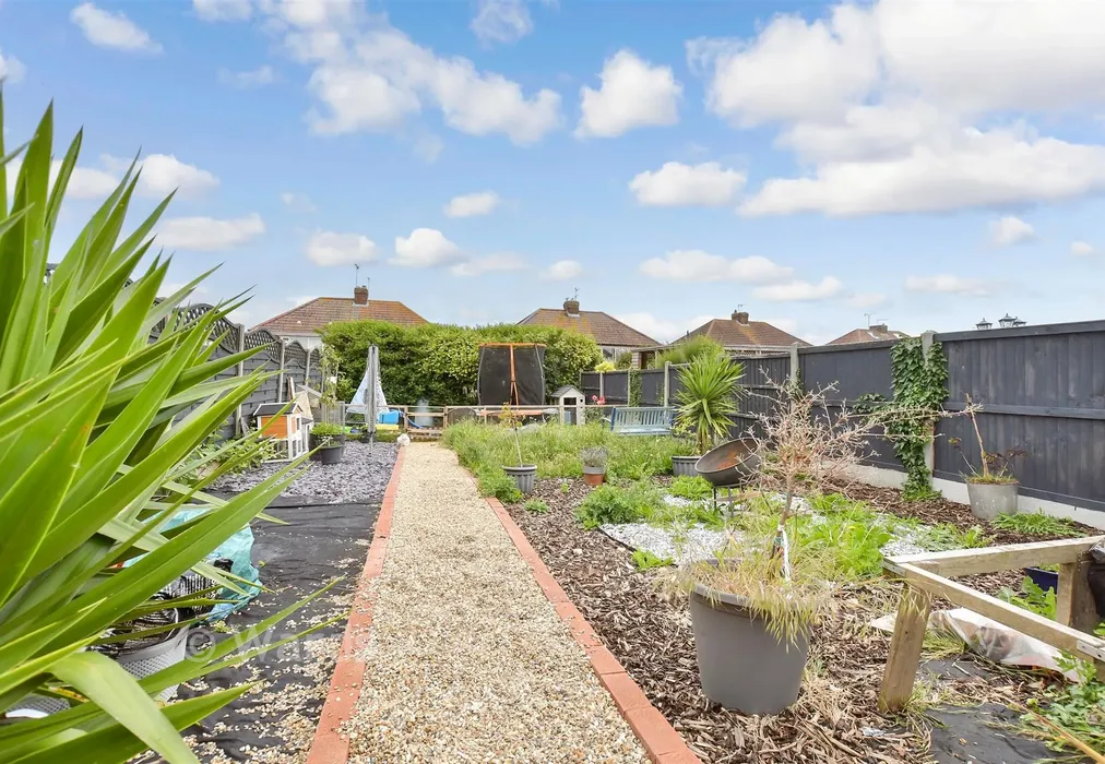 Rear Garden - Celtic Road, Deal, Kent - Wards of Kent