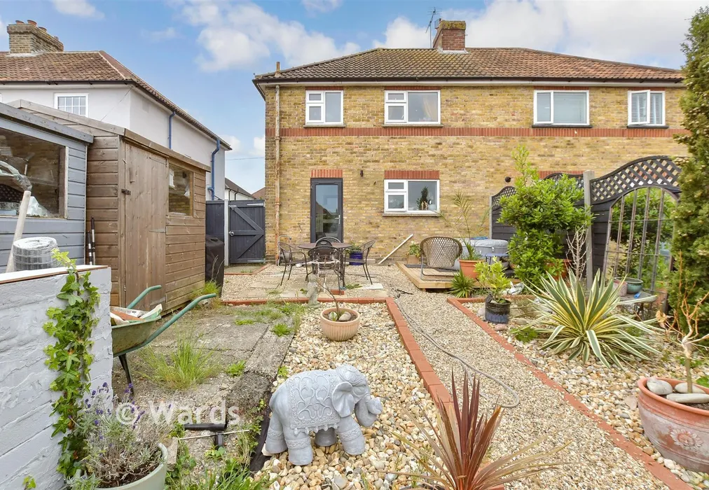 Rear Elevation - Celtic Road, Deal, Kent - Wards of Kent