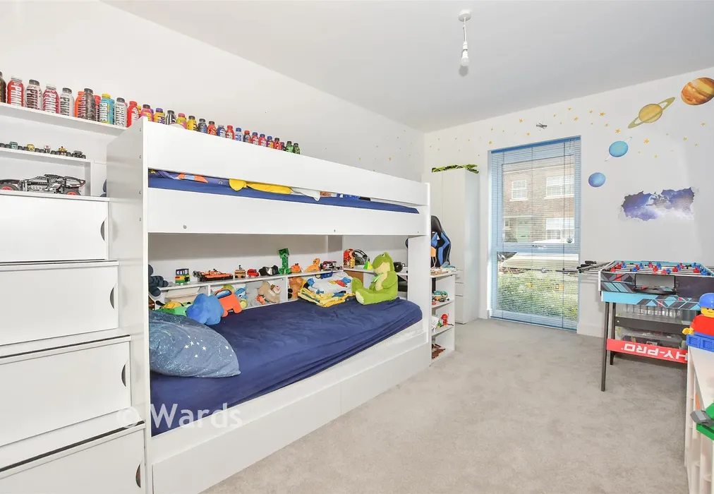 Bedroom 2 - Mill Lane, Maidstone, Kent - Wards of Kent