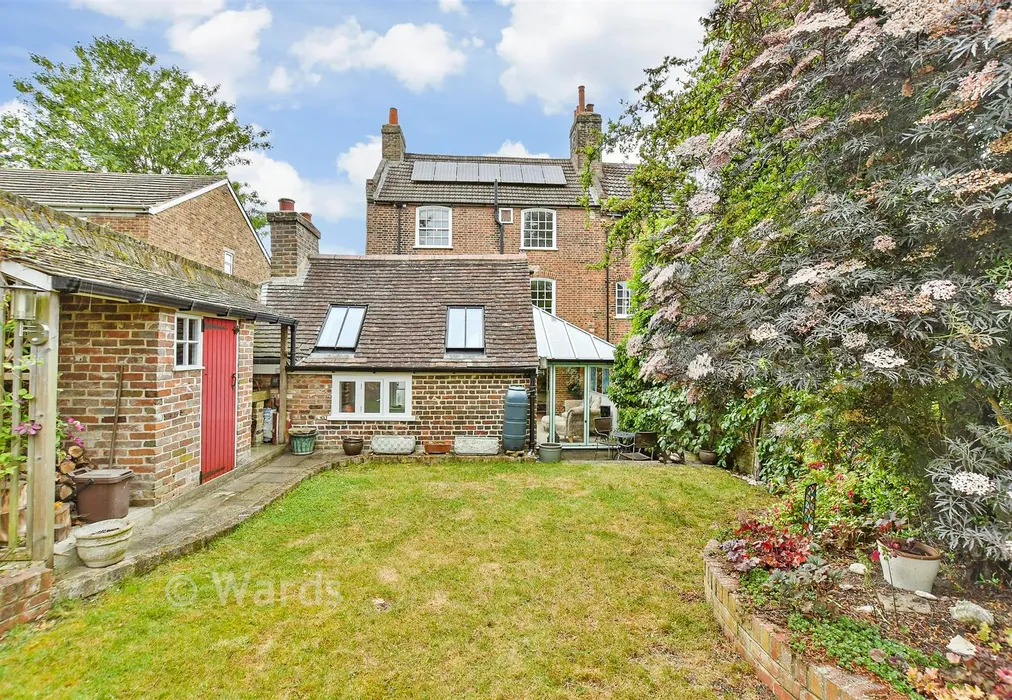 Rear Garden - Prospect Row, Gillingham, Kent - Wards of Kent