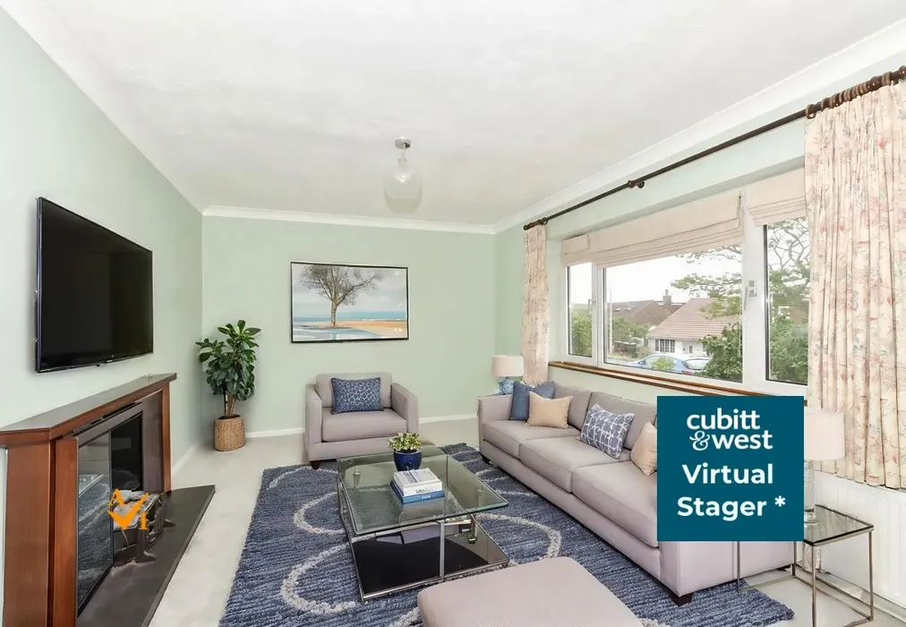 Lounge (Modern style) - Pinfold Close, Woodingdean, Brighton, East Sussex - Wards of Kent