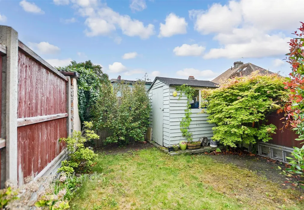 Rear Garden - High Street, Garlinge, Kent - Wards of Kent