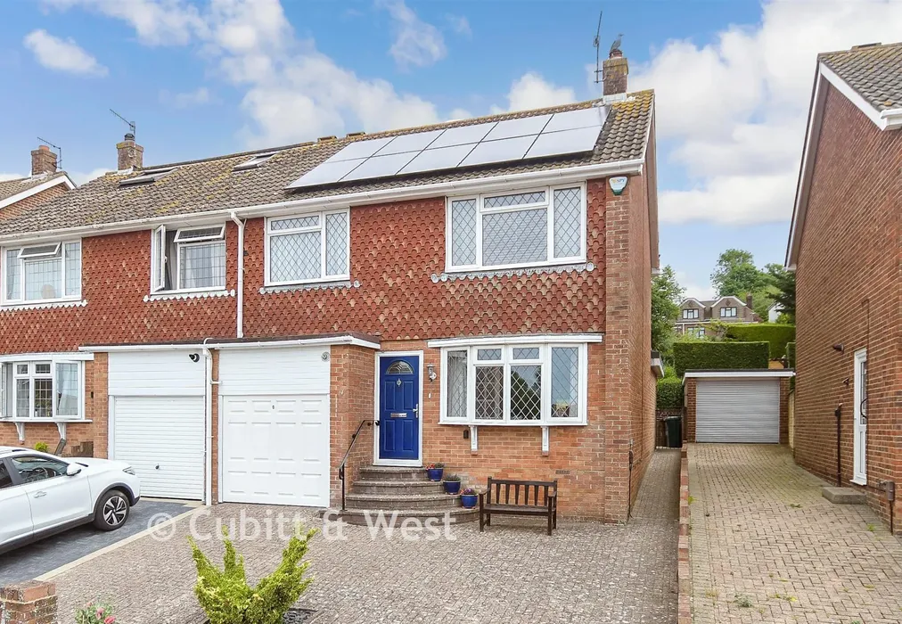 Front External - Batemans Road, Woodingdean, Brighton, East Sussex - Wards of Kent