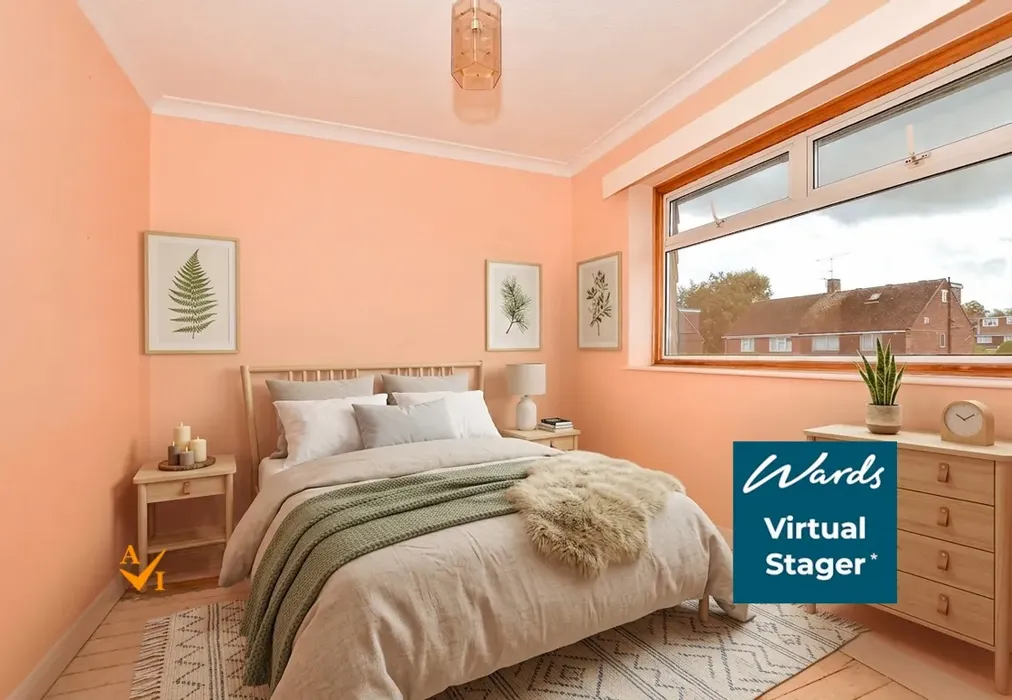 Bedroom 2 (Nordic style) - The Avenue, Greenacres, Aylesford, Kent - Wards of Kent