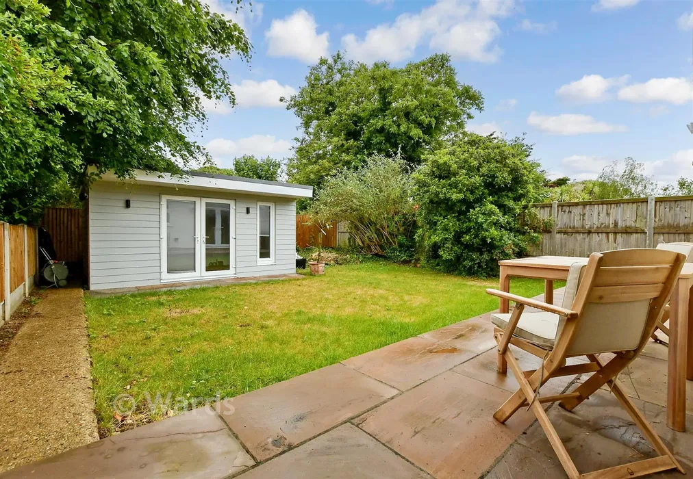 Rear Garden - St. Michael's Avenue, Margate, Kent - Wards of Kent