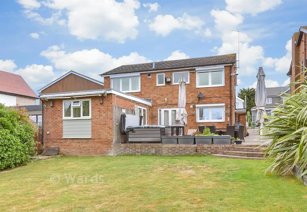 Rear Elevation - Southsea Avenue, Minster-On-Sea, Sheerness, Kent - Wards of Kent