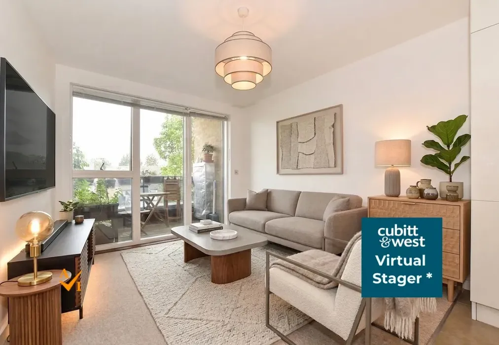 Lounge/Dining Room (Contemporary style) - Russells Crescent, Horley, Surrey - Wards of Kent