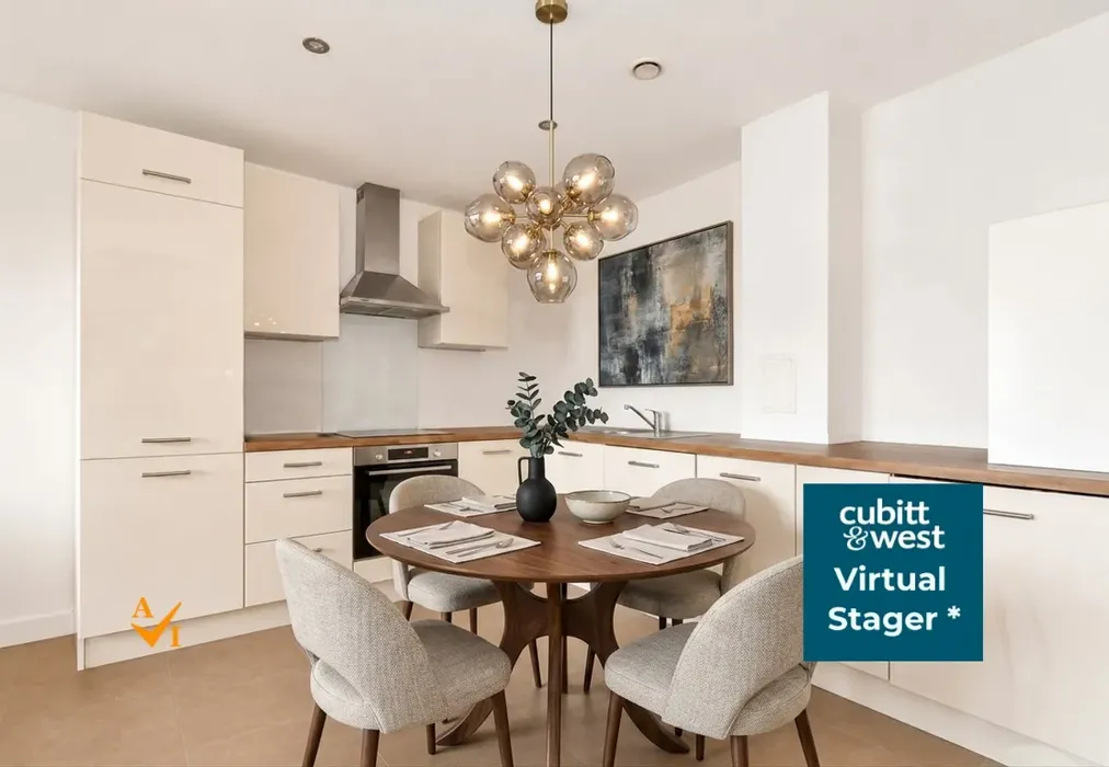 Lounge/Dining Room (Contemporary style) - Russells Crescent, Horley, Surrey - Wards of Kent