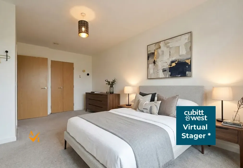 Bedroom 1 (Contemporary style) - Russells Crescent, Horley, Surrey - Wards of Kent