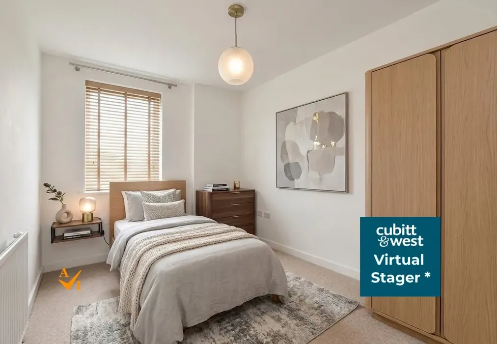 Bedroom 2 (Contemporary style) - Russells Crescent, Horley, Surrey - Wards of Kent