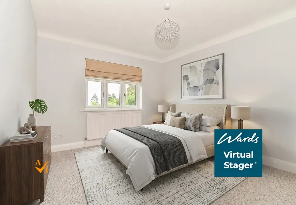 Bedroom 2 (Contemporary style) - London Road, Hythe, Kent - Wards of Kent
