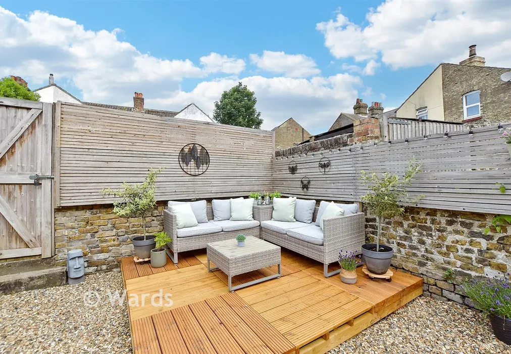 Rear Garden - Cherry Tree Avenue, Dover, Kent - Wards of Kent