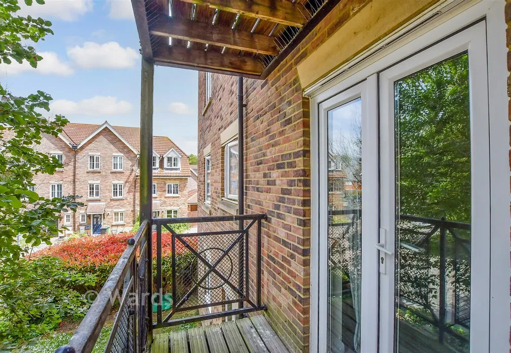 Balcony / Terrace - Rockwell Court, Tovil, Maidstone, Kent - Wards of Kent