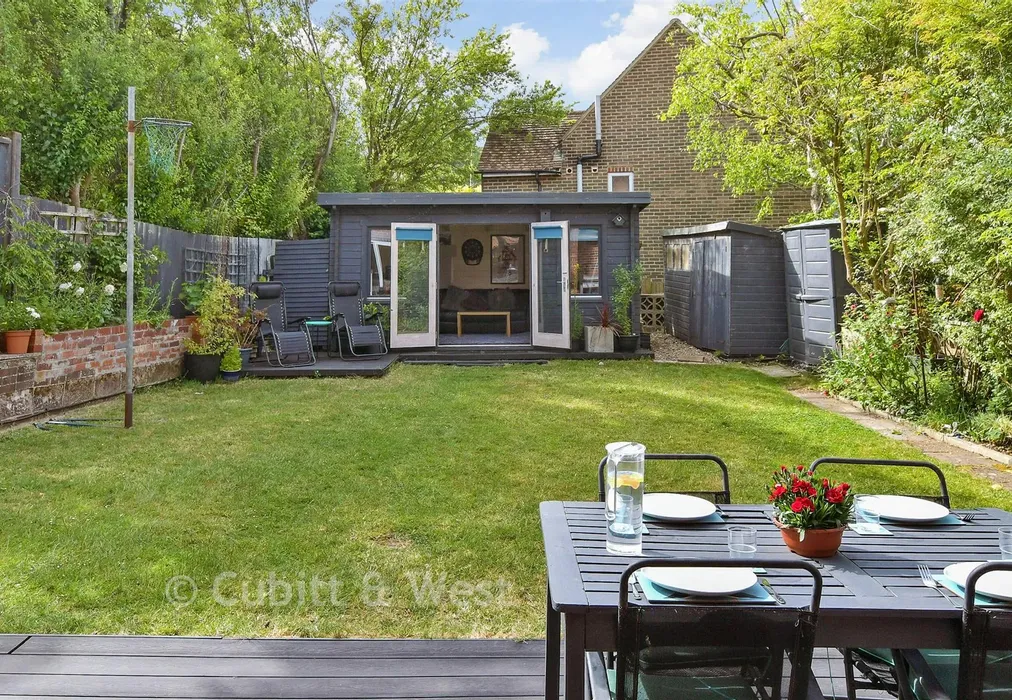 Rear Garden - Elsted Crescent, Hollingbury, Brighton, East Sussex - Wards of Kent