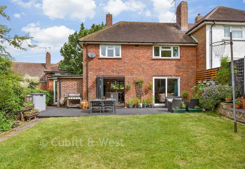 Rear Elevation - Elsted Crescent, Hollingbury, Brighton, East Sussex - Wards of Kent