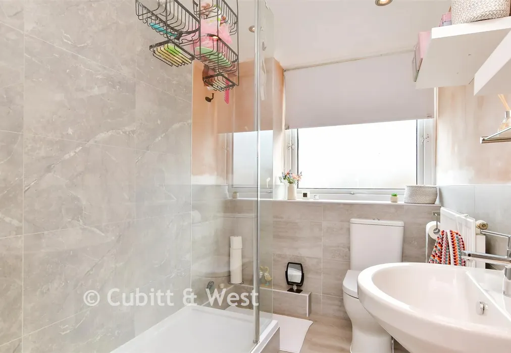 Shower Room - Chanctonbury Road, Rustington, West Sussex - Wards of Kent