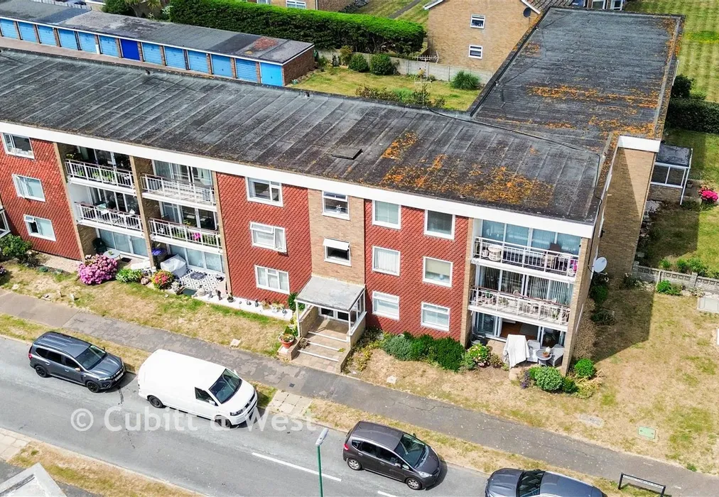 Aerial Shot 2 - Chanctonbury Road, Rustington, West Sussex - Wards of Kent