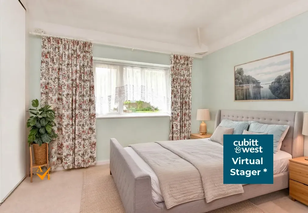 Bedroom 2 (Contemporary style) - Rotherfield Crescent, Brighton, East Sussex - Wards of Kent