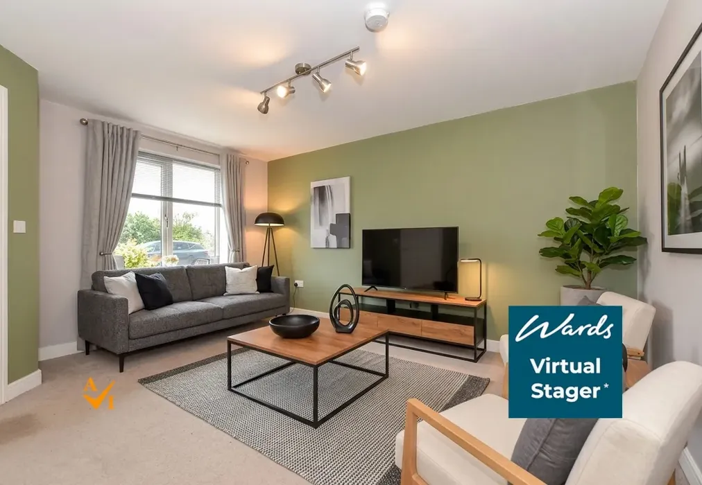Lounge (Modern style) - de Montfort Drive, Sellindge, Kent - Wards of Kent