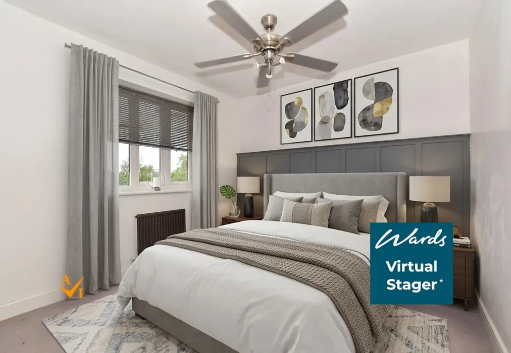 Bedroom 1 (Contemporary style) - de Montfort Drive, Sellindge, Kent - Wards of Kent