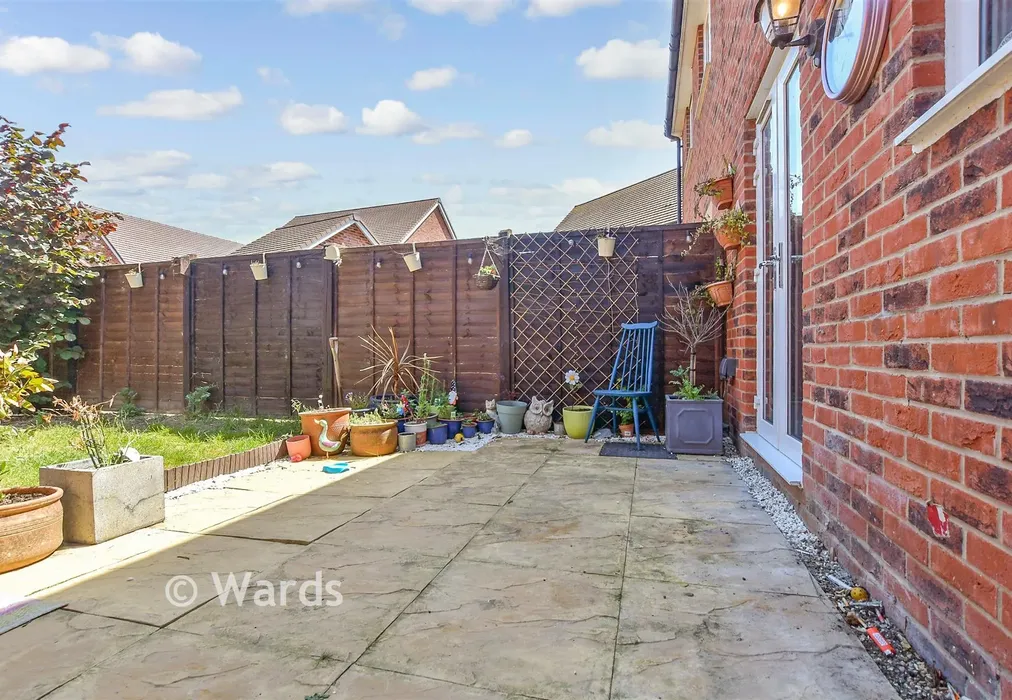 Patio / Decking - de Montfort Drive, Sellindge, Kent - Wards of Kent