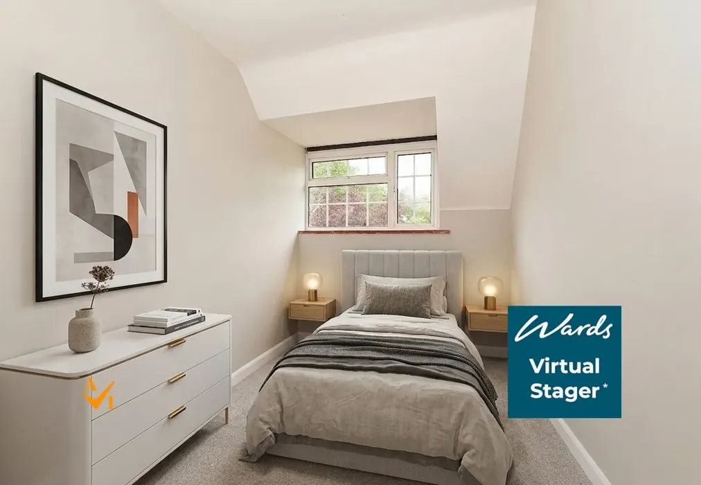 Bedroom 3 (Contemporary style) - Tanners Hill Gardens, Hythe, Kent - Wards of Kent