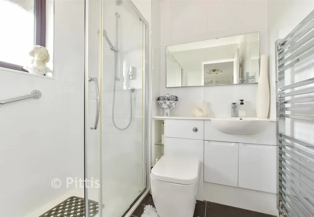 En-Suite Shower Room - Sandy Lane, Shanklin, Isle of Wight - Wards of Kent