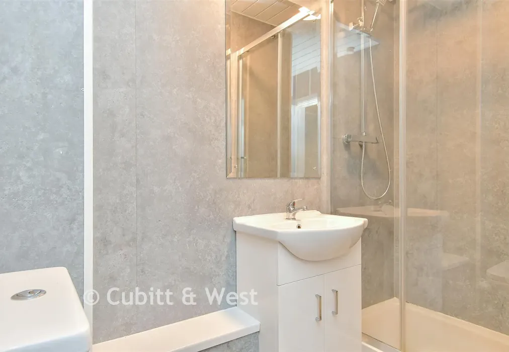 Shower Room - Sandhurst Avenue, Woodingdean, Brighton, East Sussex - Wards of Kent
