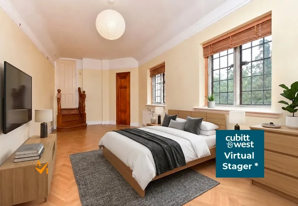 Bedroom 2 (Modern style) - Rook Lane, Chaldon, Caterham, Surrey - Wards of Kent