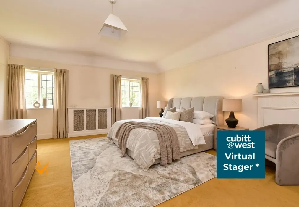 Bedroom 1 (Contemporary style) - Rook Lane, Chaldon, Caterham, Surrey - Wards of Kent