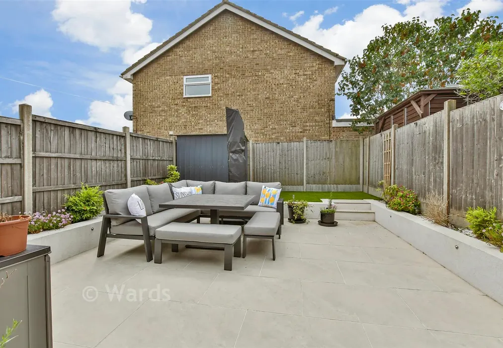 Rear Garden - Coventry Close, Strood, Rochester, Kent - Wards of Kent