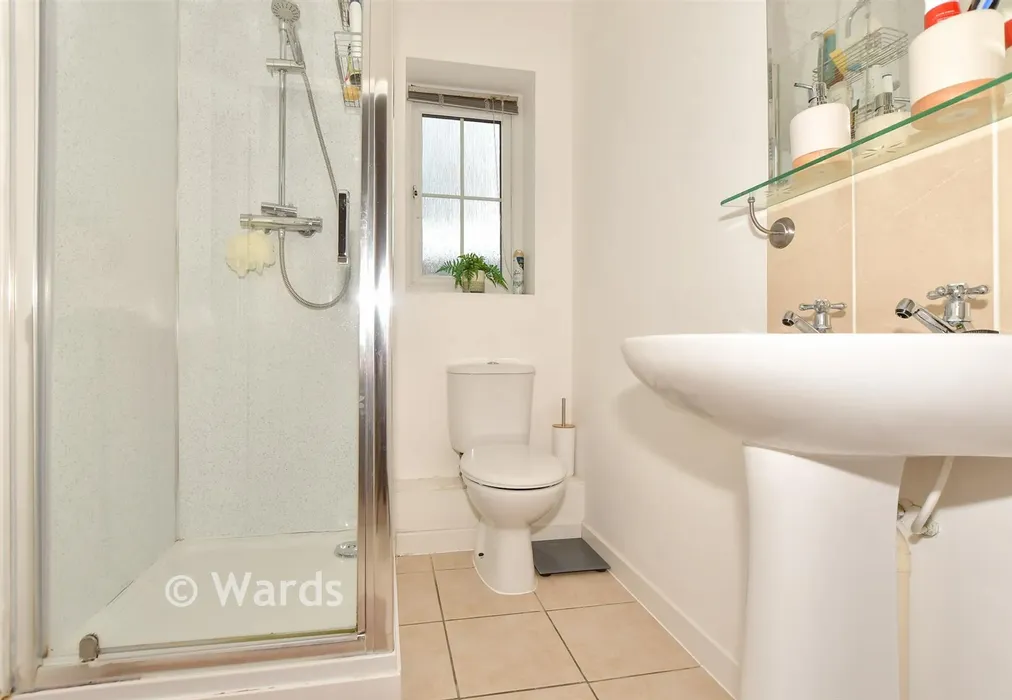 En-Suite Shower Room - Carter Close, Hawkinge, Folkestone, Kent - Wards of Kent