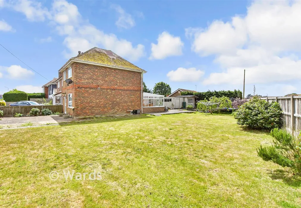Rear Garden - Redoubt Way, Dymchurch, Kent - Wards of Kent