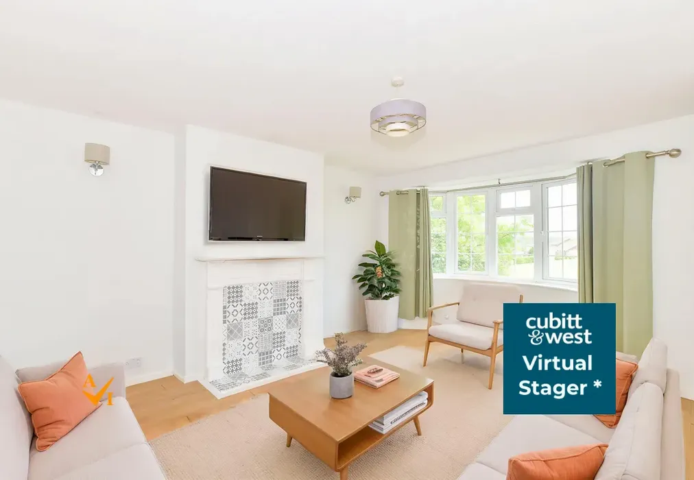 Living Room (Contemporary style) - The Dene, Uckfield, East Sussex - Wards of Kent